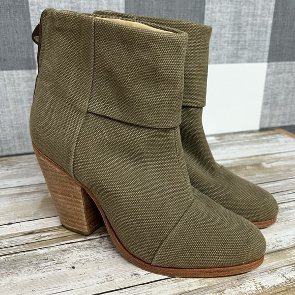 Rag & Bone Newbury Canvas Bootie - Picture 3 of 15